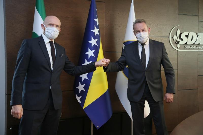 Izetbegović primio ambasadora Filda: Pozdravljeno usvajanje Programa reformi BiH