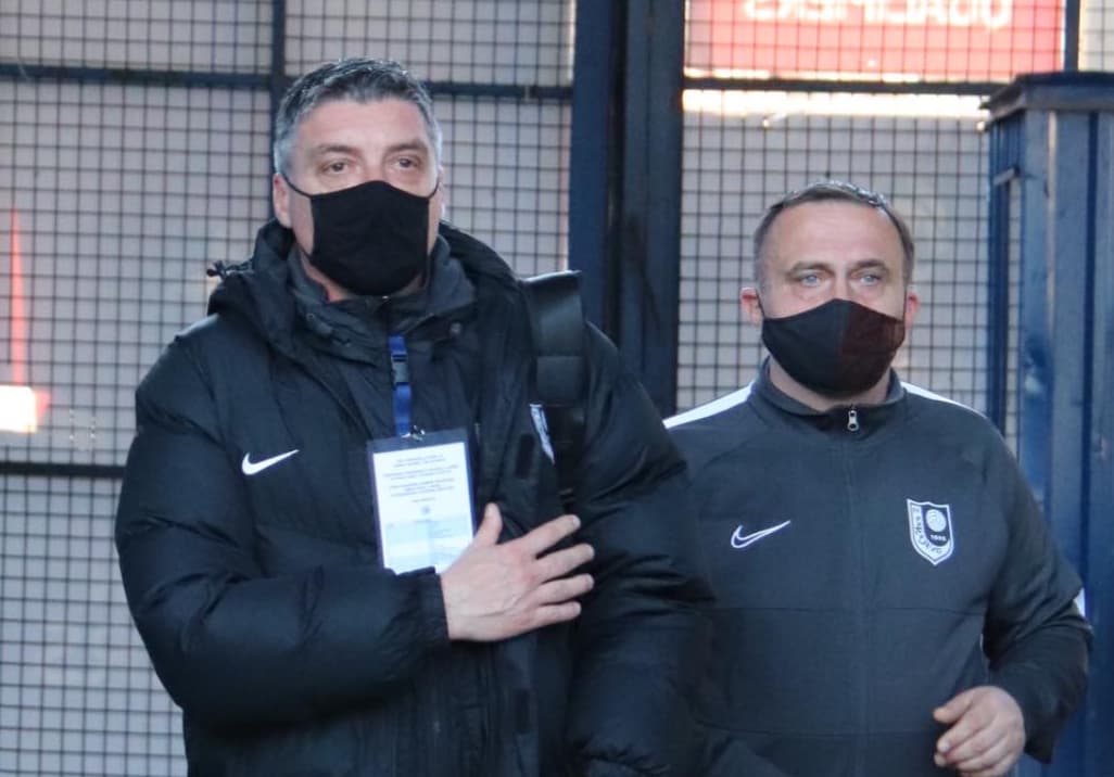 Marinović s pomoćnikom Milkanovićem - Avaz