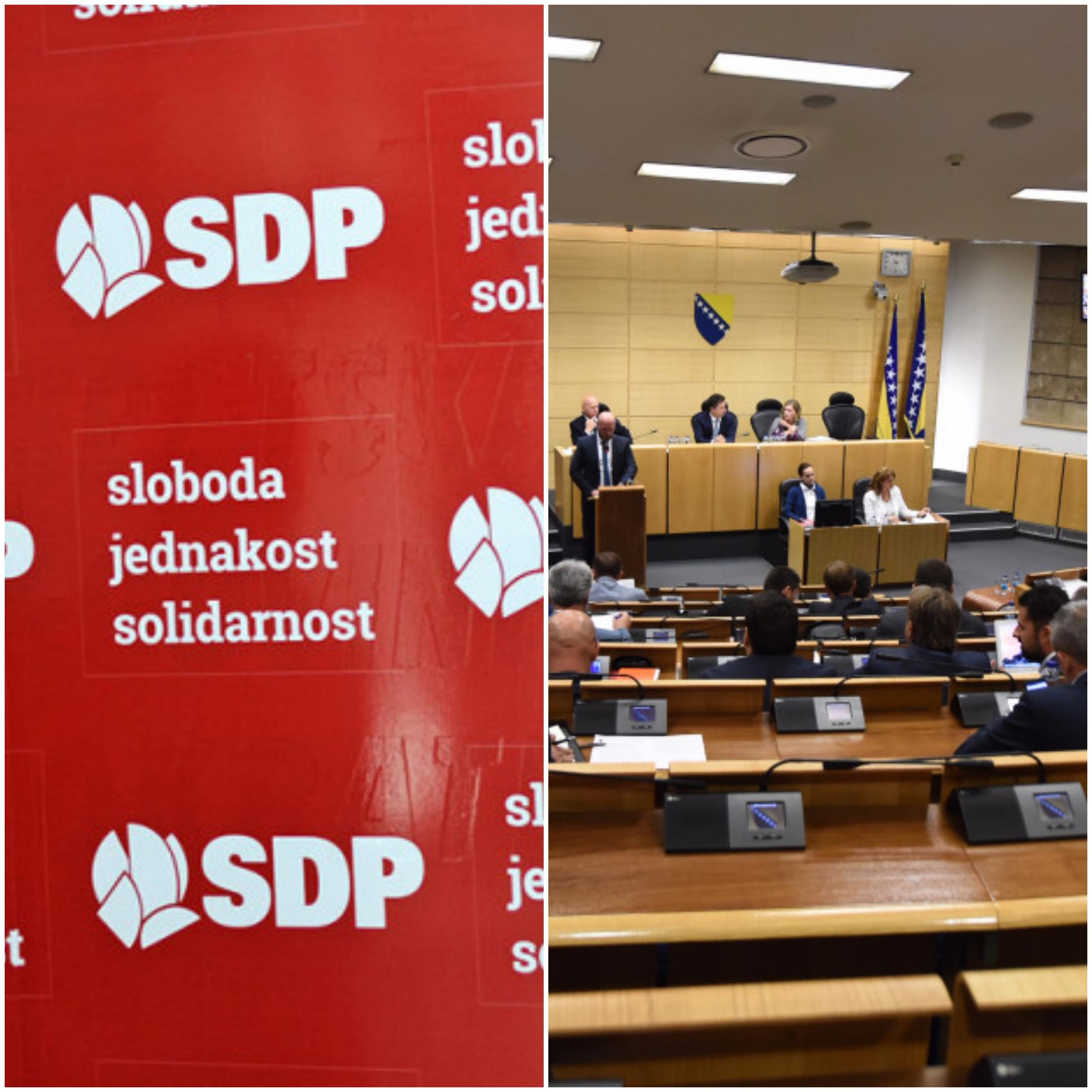 Klub SDP-a: Pozivamo SDA da ne ide u još jedan opasan neustavan eksperiment radi dvije ministarske fotelje