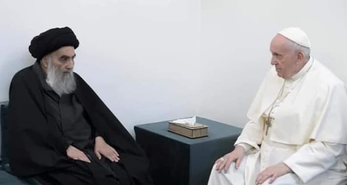 Papa Franjo održao historijski sastanak s velikim ajatolahom Sistanijem