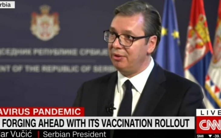 Vučić: Jednako je važno vakcinisati i Sarajlije i Podgoričane