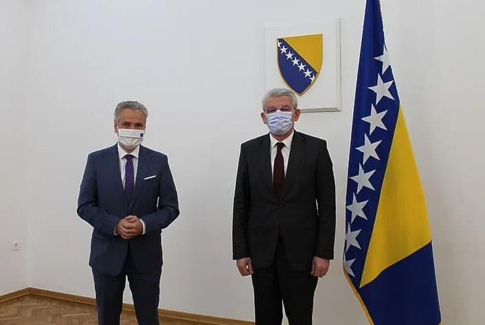 Satler razgovarao sa Džaferovićem: EU podržava suverenitet i teritorijalni integritet BiH
