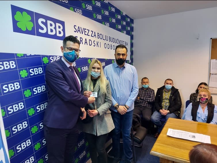 SBB upisao novih 167 članova iz Tuzle i 20 iz Banovića