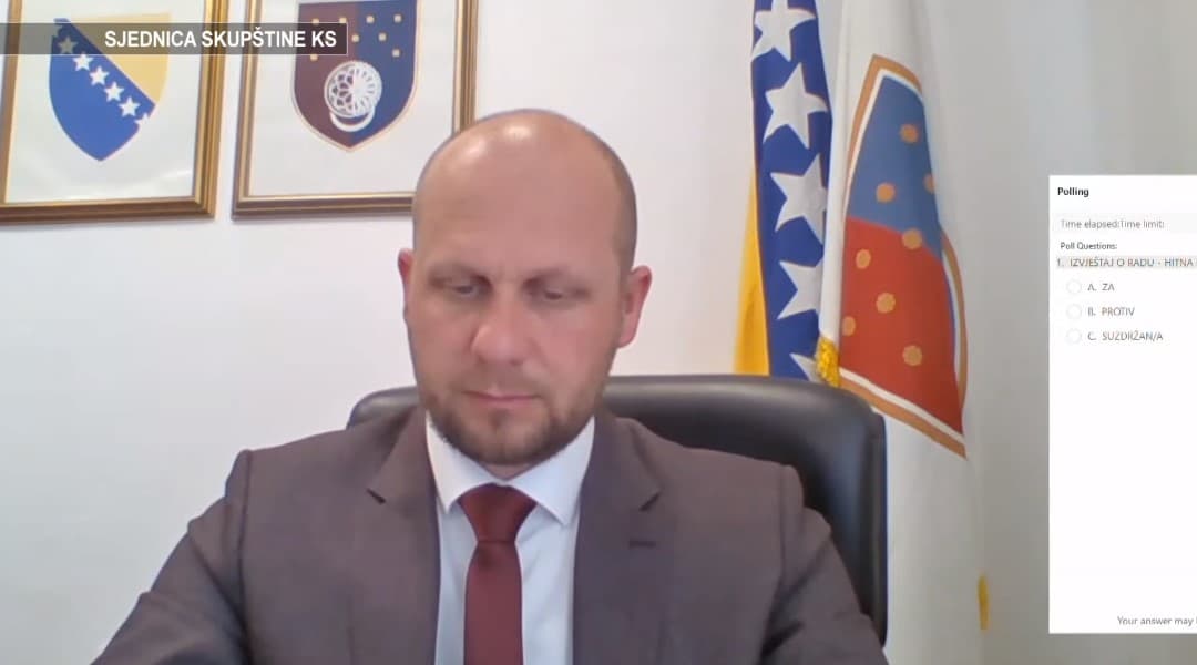 Predsjedavajući Skupštine KS Elvedin Okerić - Avaz
