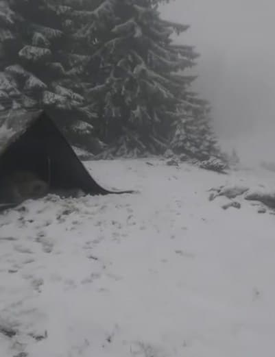 Na Vlašiću jutros osvanuo snijeg