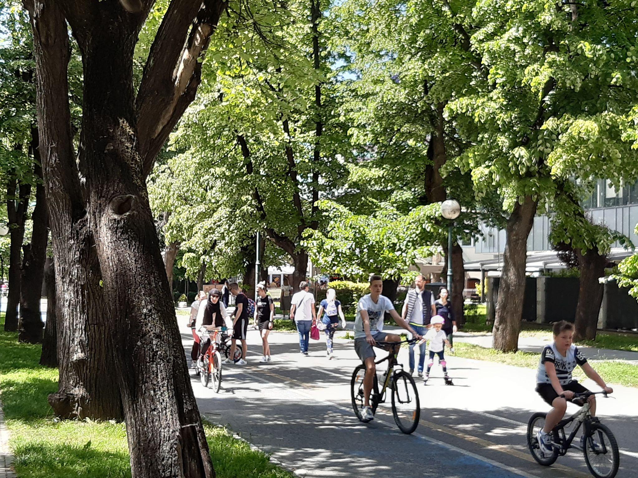 Vraćamo se u normalu: Pogledajte kako je danas bilo na Vilsonovom šetalištu