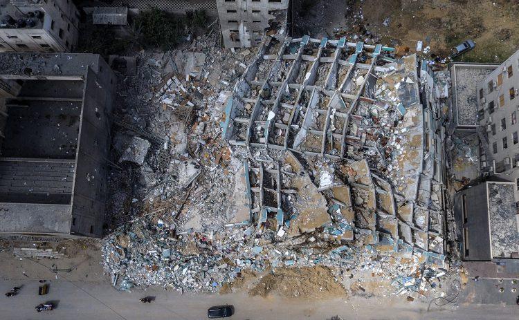 Gaza: Zastrašujući prizori zgrada porušenih u izraelskim napadima