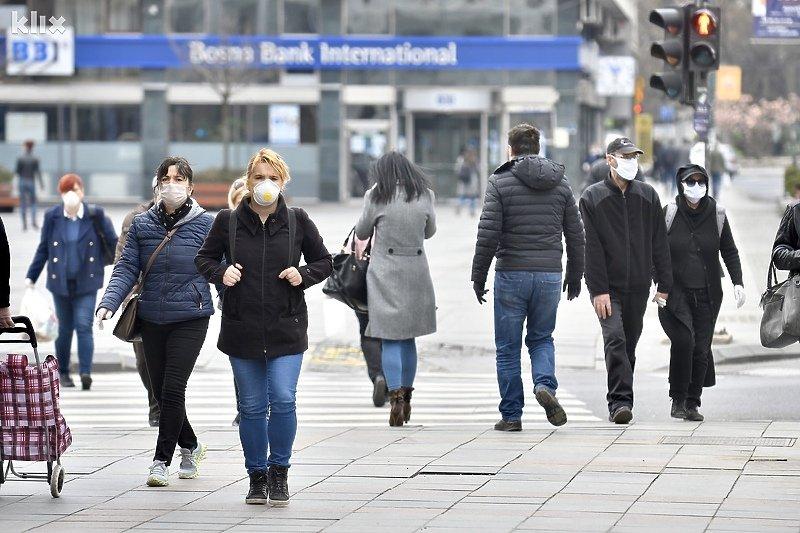 Za 24 sata u Kantonu Sarajevo zabilježena dva nova slučaja zaraze koronavirusom