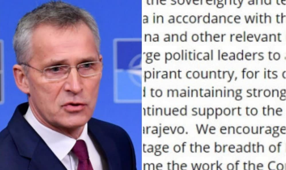 NATO podržava suverenitet i teritorijalni integritet stabilne BiH