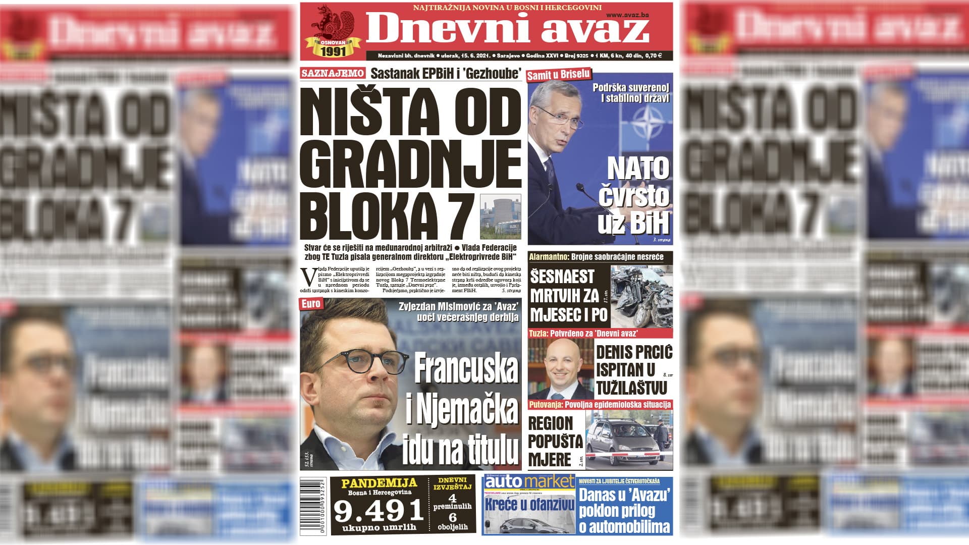 Ništa od gradnje bloka 7
