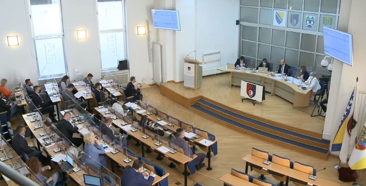 Skupština KS: Na dnevnom redu izvještaj o radu Vlade za 2020.