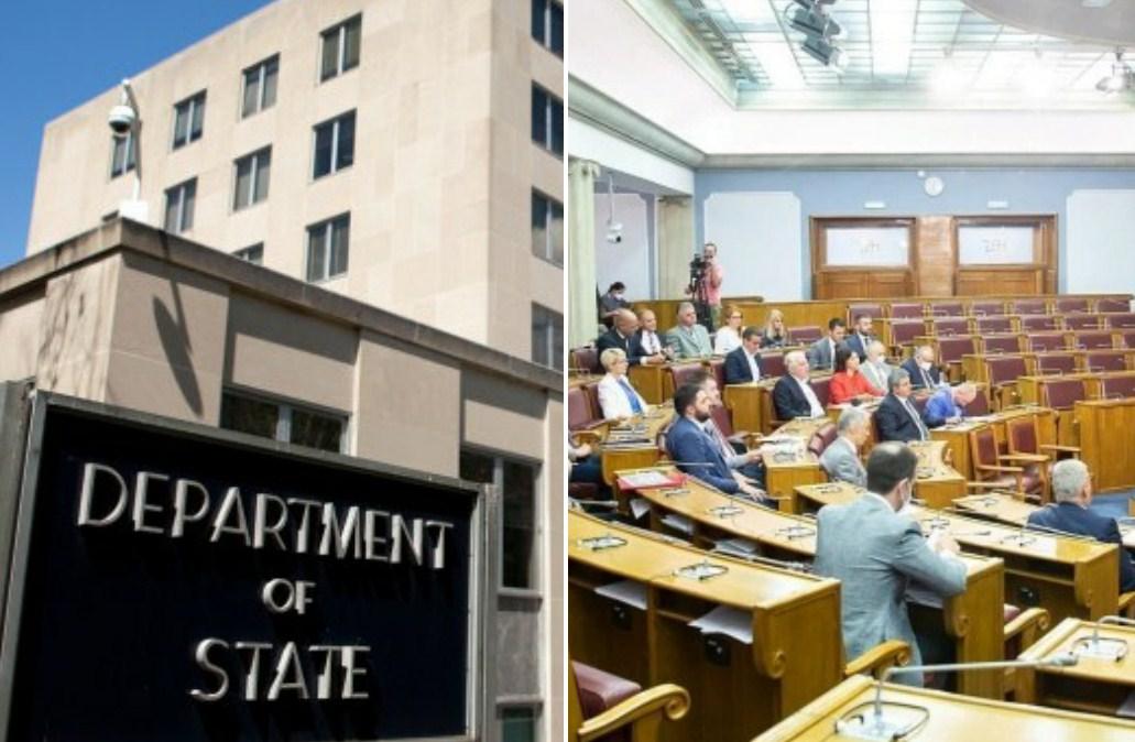 Stejt department pozdravio Rezoluciju o genocidu u Srebrenici usvojenu u Skupštini Crne Gore