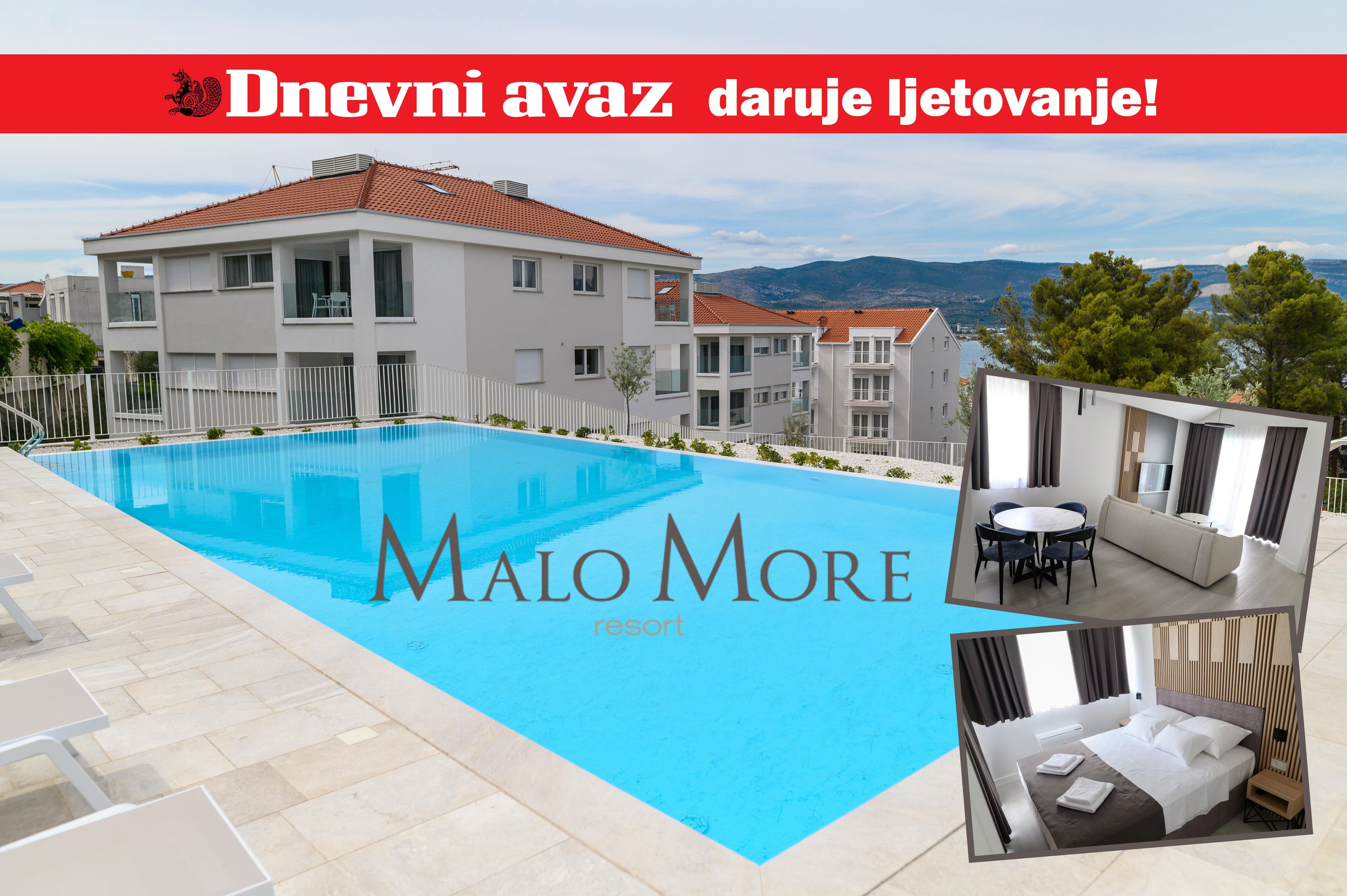 "Dnevni avaz" i resort "Malo More" vam poklanjaju ljetovanje za dvoje