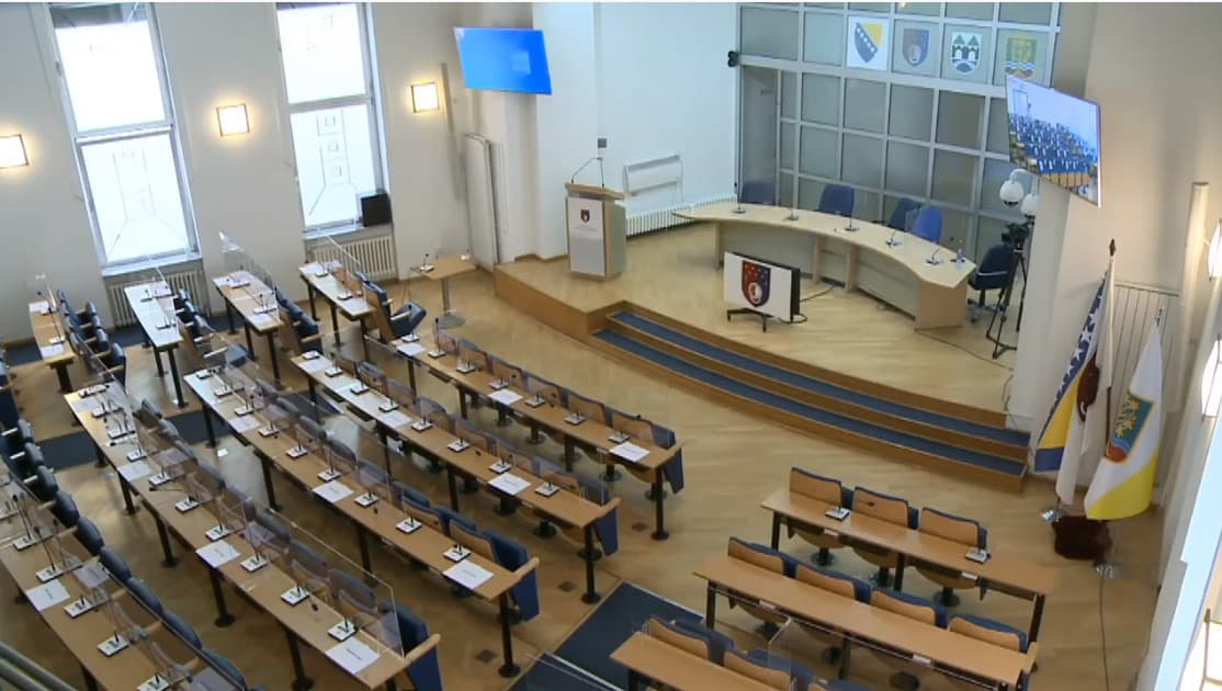 Danas nastavak 39. radne sjednice Skupština Kantona Sarajevo