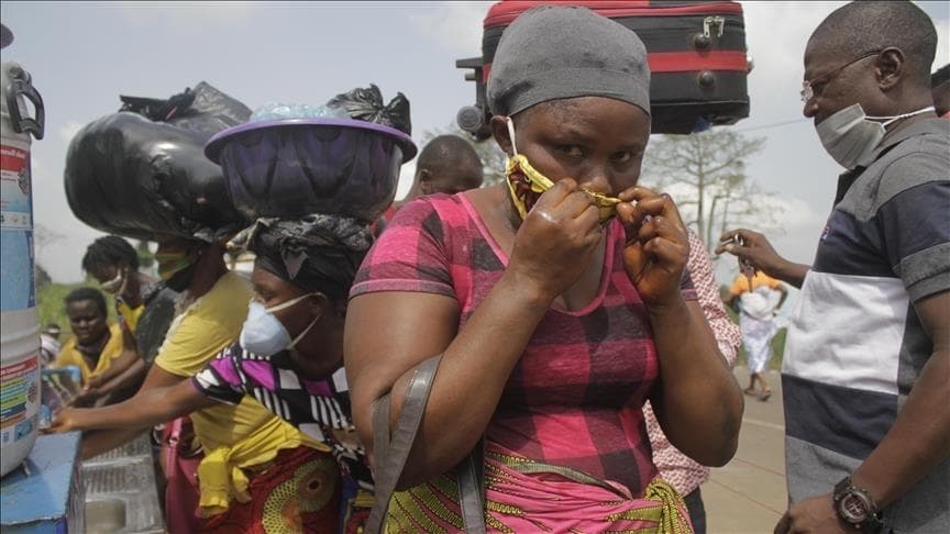 The Southern African country was hit by a second wave between January and March, and the third wave is currently underway - Avaz