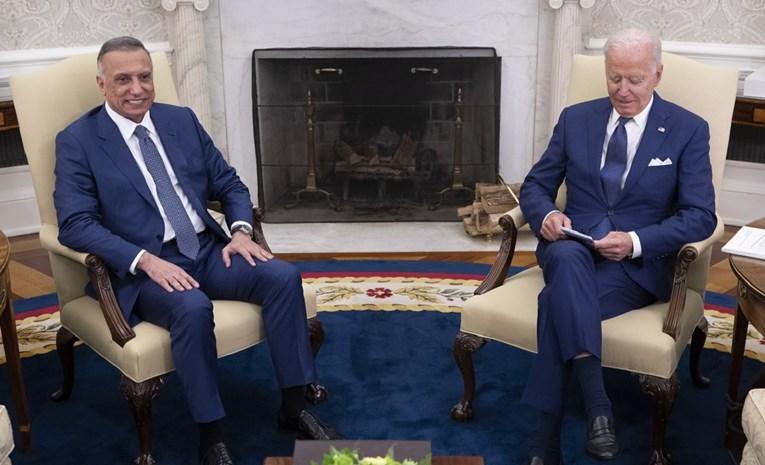Bajden i Kadhimi postigli dogovor o kraju američke borbene misije u Iraku