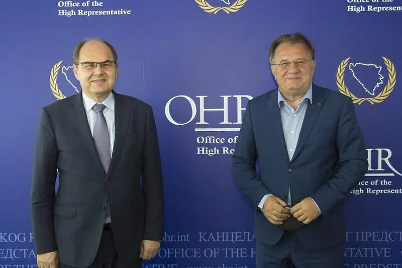 Šmit i Nikšić razgovarali o korupciji i kriminalu u FBiH