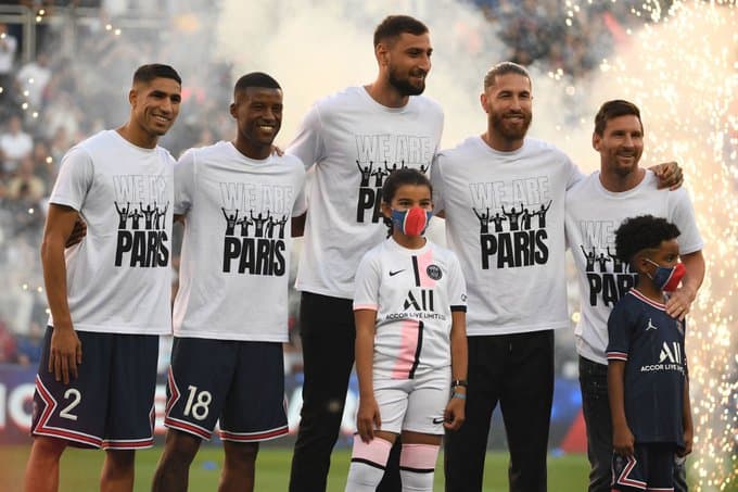 PSG uoči utakmice predstavio nove igrače, Mesi izazvao erupciju oduševljenja