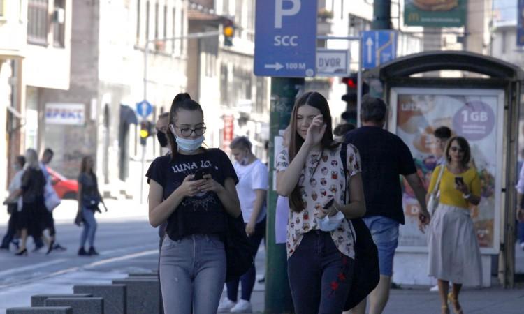 U Kantonu Sarajevo od 454 testirane osobe 22 zaražene koronavirusom