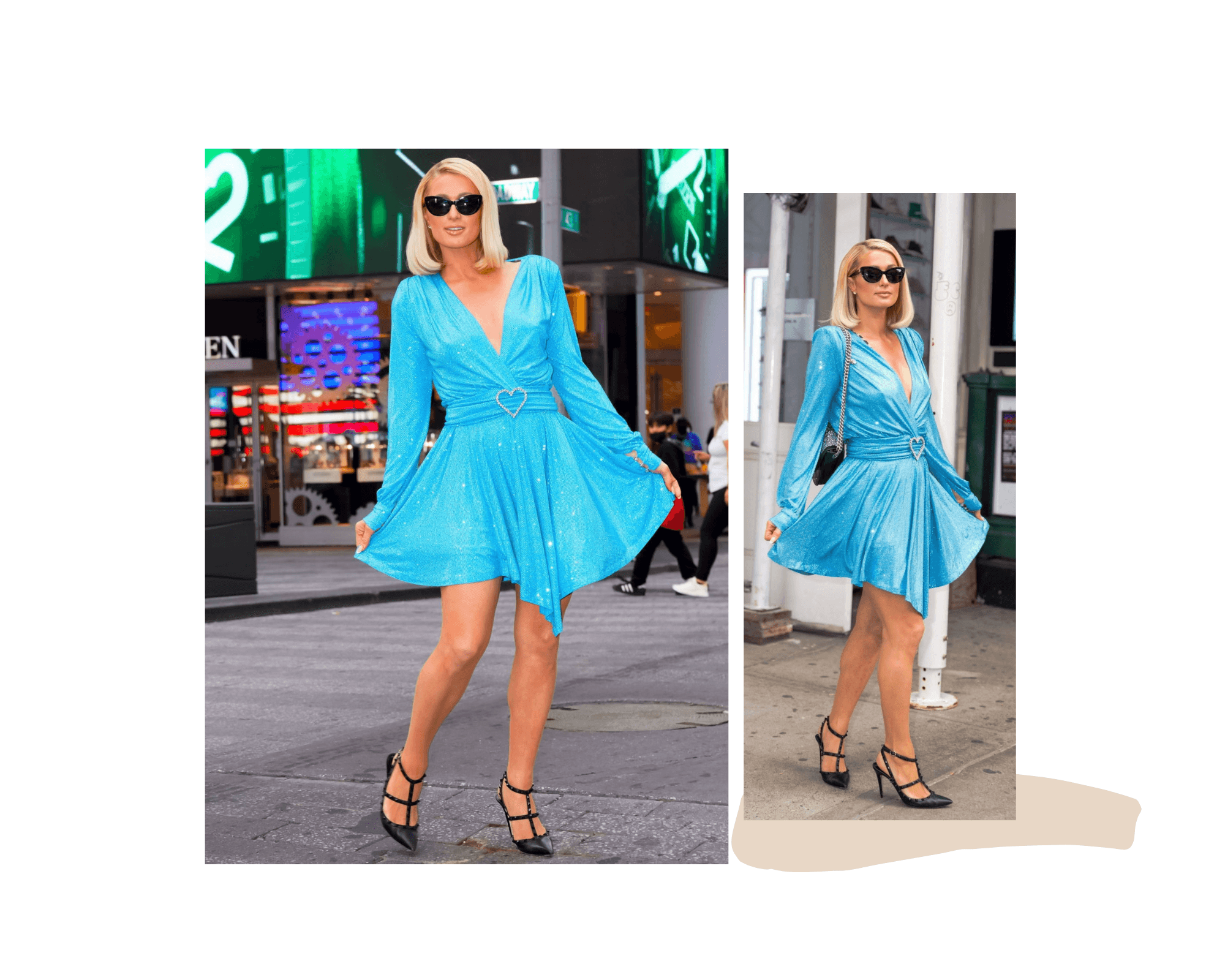 Mala plava haljina koju nosi Paris Hilton je sve što želimo u našem ormaru
