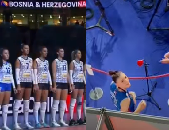 Odlična atmosfera vladala je u Beogradu: Himna BiH ispraćena aplauzom, navijači BiH pjevali odbojkašici Srbije
