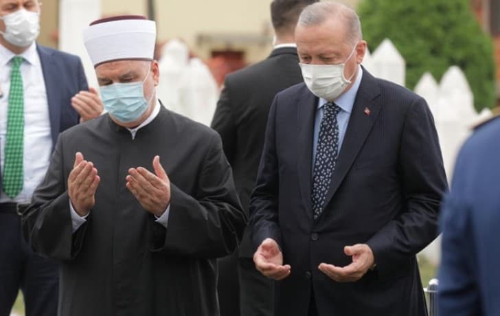 Erdoan posjetio Kovače i proučio Fatihu Aliji Izetbegoviću