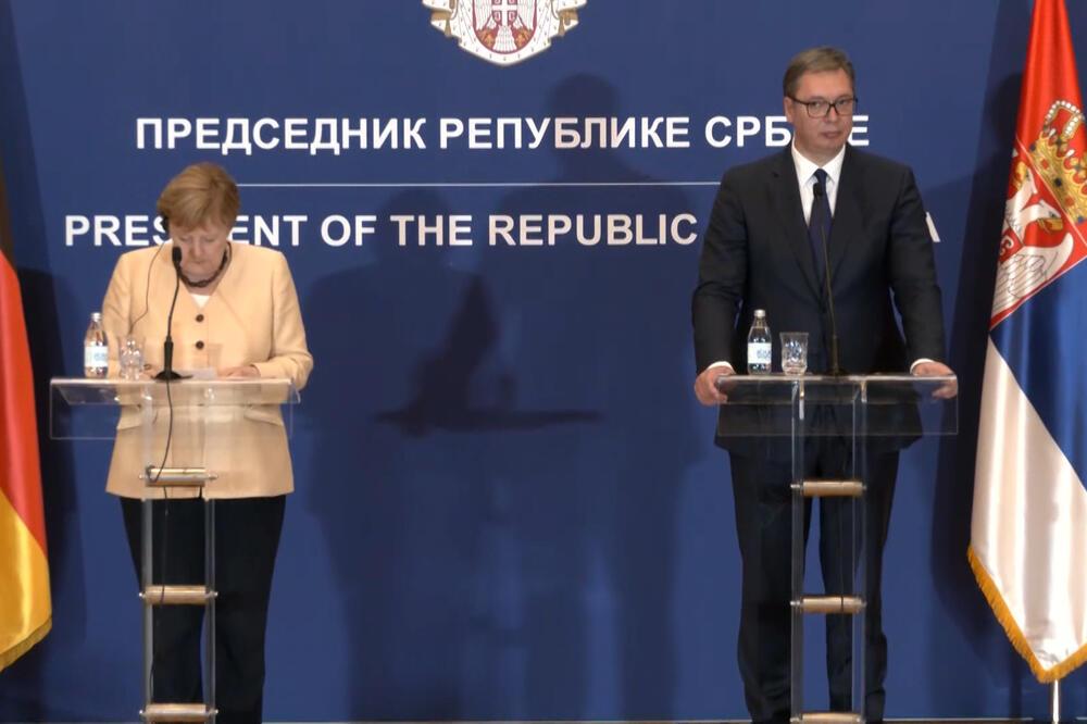 Vučić: Veliku zahvalnost dugujemo Njemačkoj i kancelarki Merkel za naš ekonomski razvoj