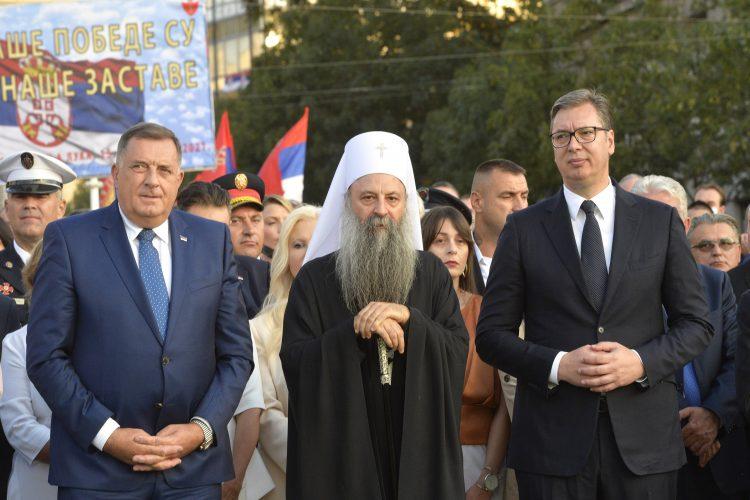 Vučić: Srpska trobojka je bila veća od života jer je opominjala da sloboda Srbije nema cijenu