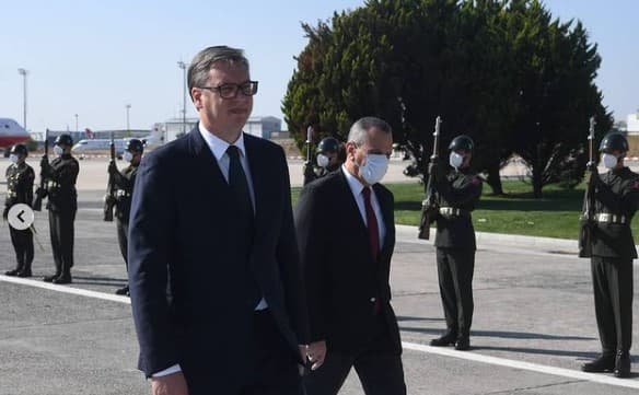 Vučić u Istanbulu - Avaz