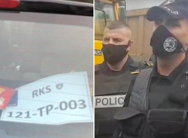 Specijalci Rosu vozačima skidaju srbijanske tablice i dijele oznake RKS