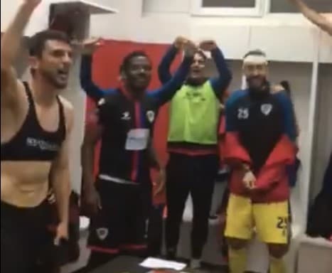 Video / Banjalučani u svlačionici uz pjesmu proslavili pobjedu protiv Veleža