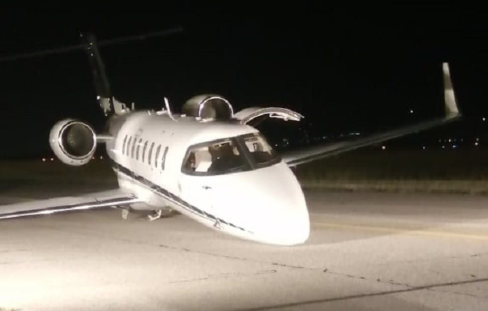 Oštećen avion Vlade Crne Gore: Prije incidenta iz letjelice izašli državni funkcioneri