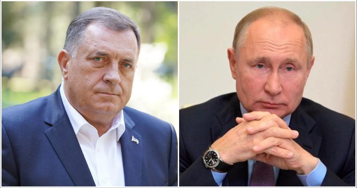 Dodik čestitao Putinu rođendan
