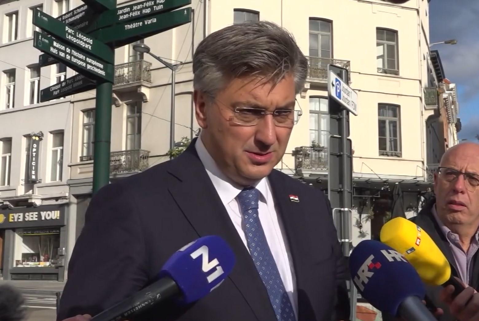 Plenković: Naredne sedmice u Sarajevu razgovori predstavnika EU i SAD-a