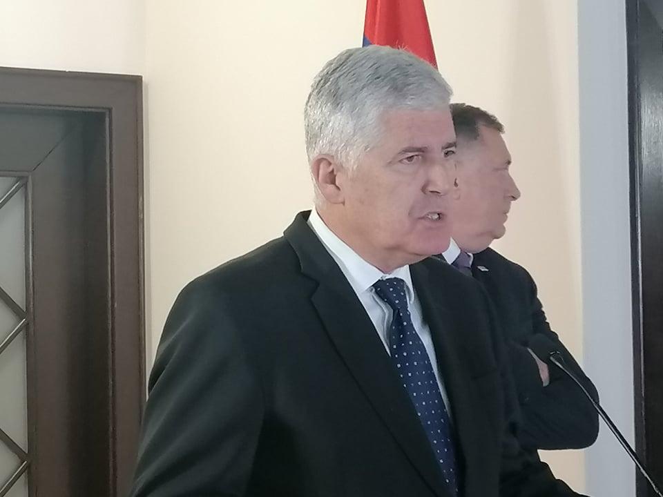 Čović u Lukavici: Mir nema alternative, pregovorima se moraju preći sve prepreke