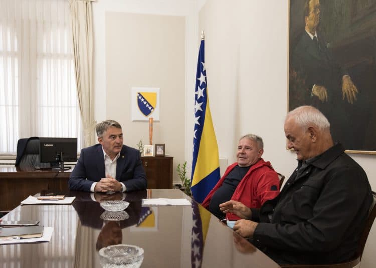 Komšić se sastao s predstavnicima Udruženja građana “Brize – Foča” Doboj