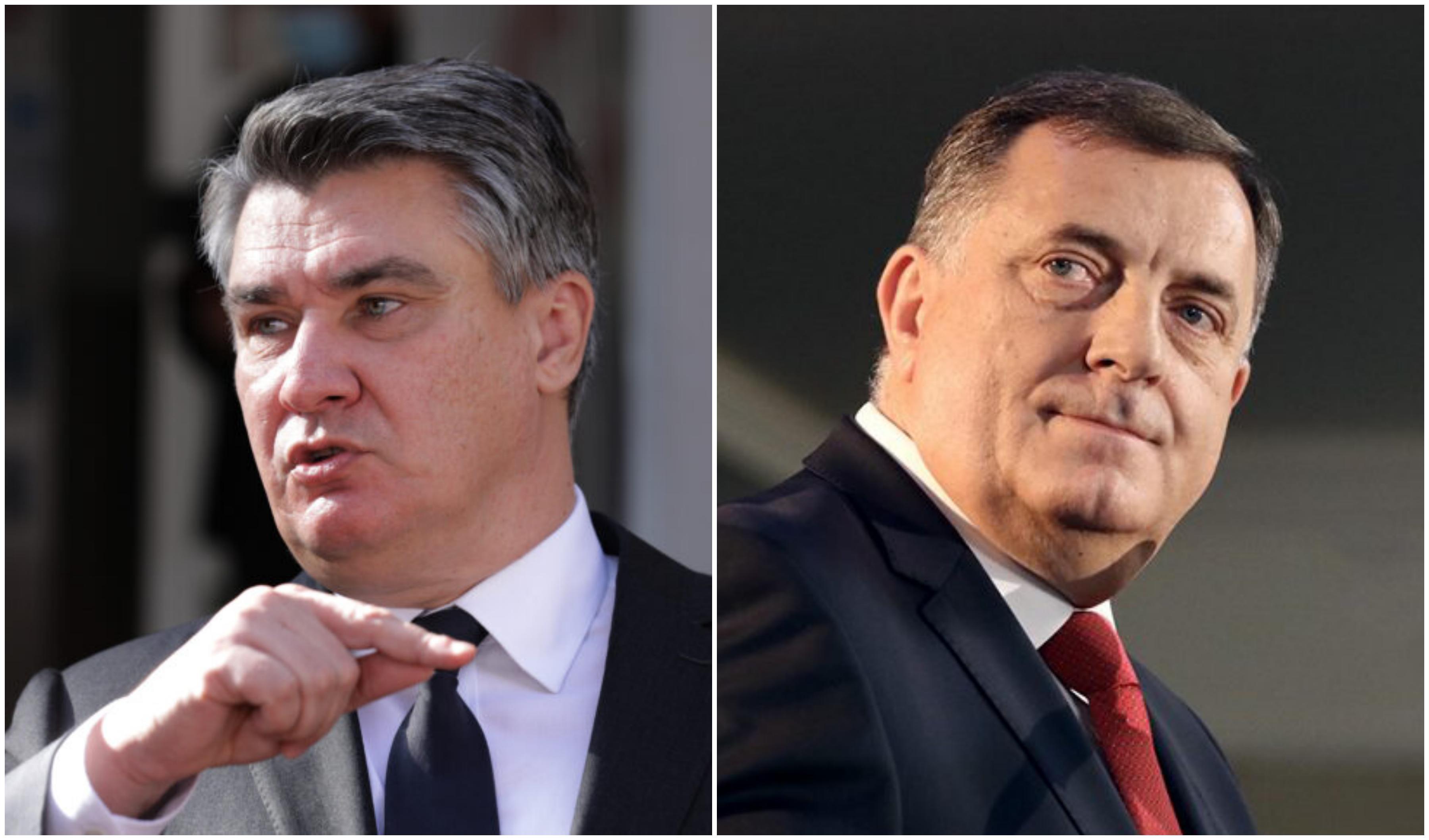 Milanović o Dodiku: On je posljednji problem u BiH, ponekad je neobuzdan, ali se dogovorimo za 10 minuta