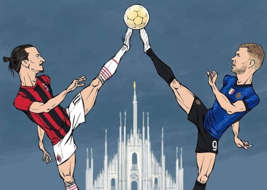 Borba za prevlast u gradu: Milan protiv Intera, Ibrahimović protiv Džeke