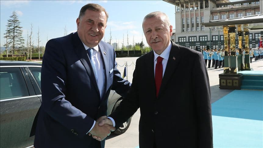 Dodik ide na sastanak Erdoanom: Dobivao je jednostrane i pogrešne informacije o BiH