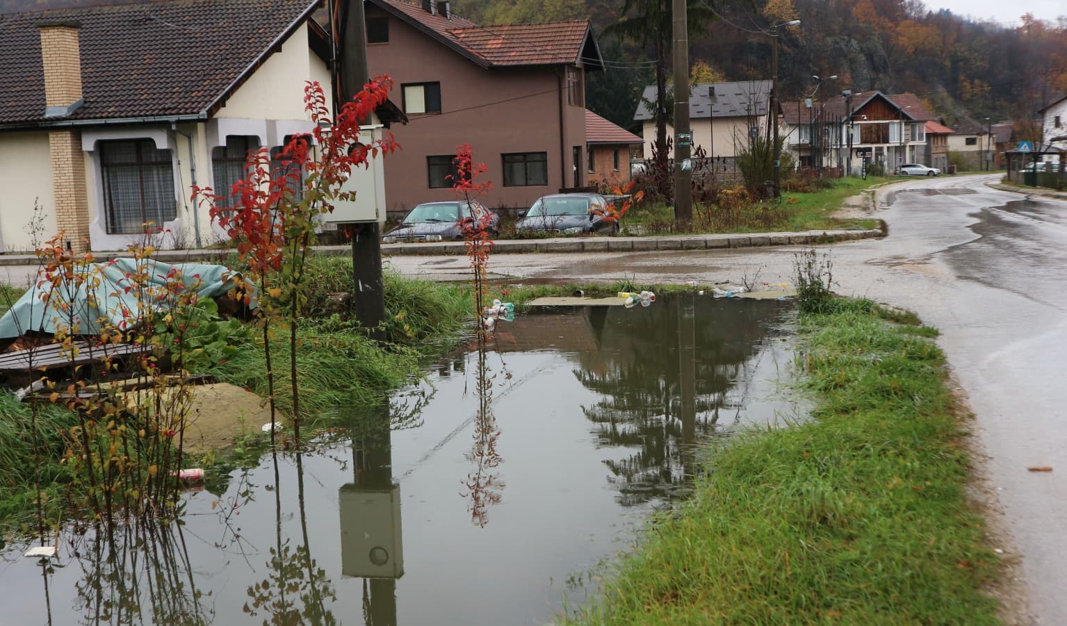 Začepljen propust u centru Potočara - Avaz