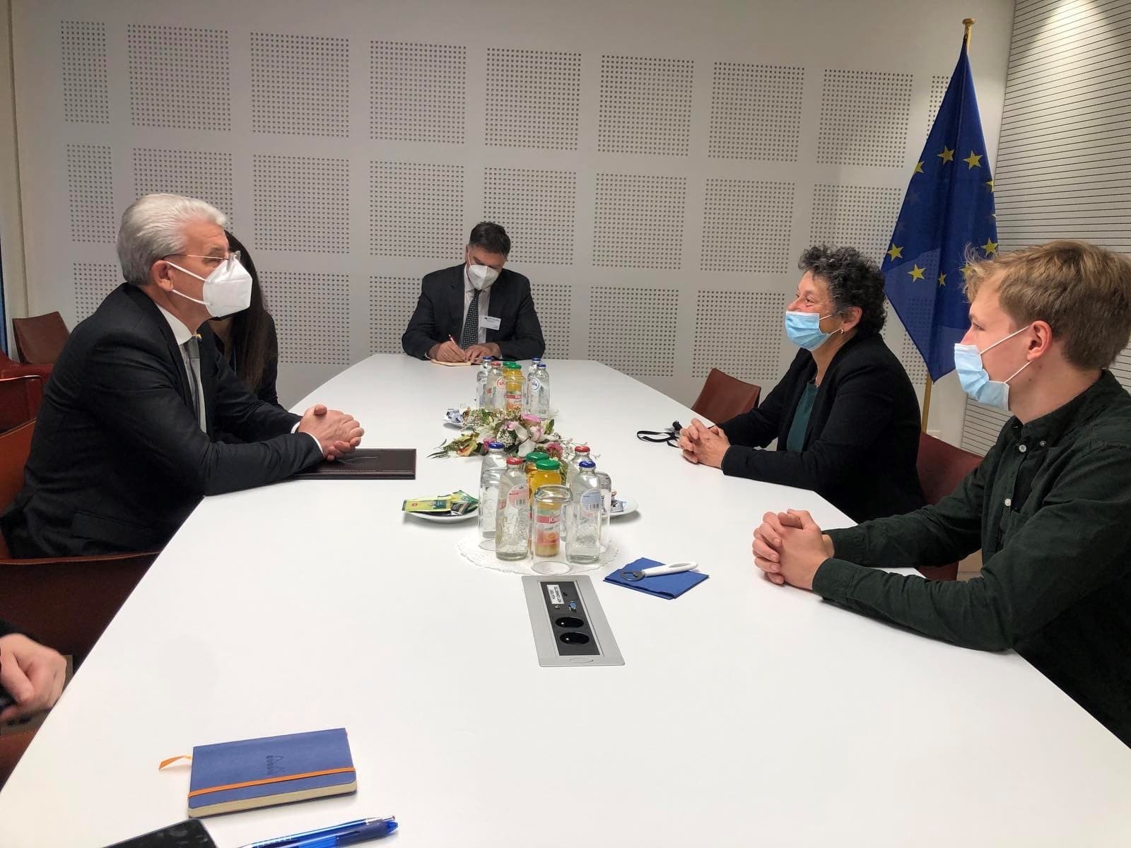Džaferović se sastao sa zastupnicima Zelenih i članovima Grupe prijatelja BiH u Evropskom parlamentu