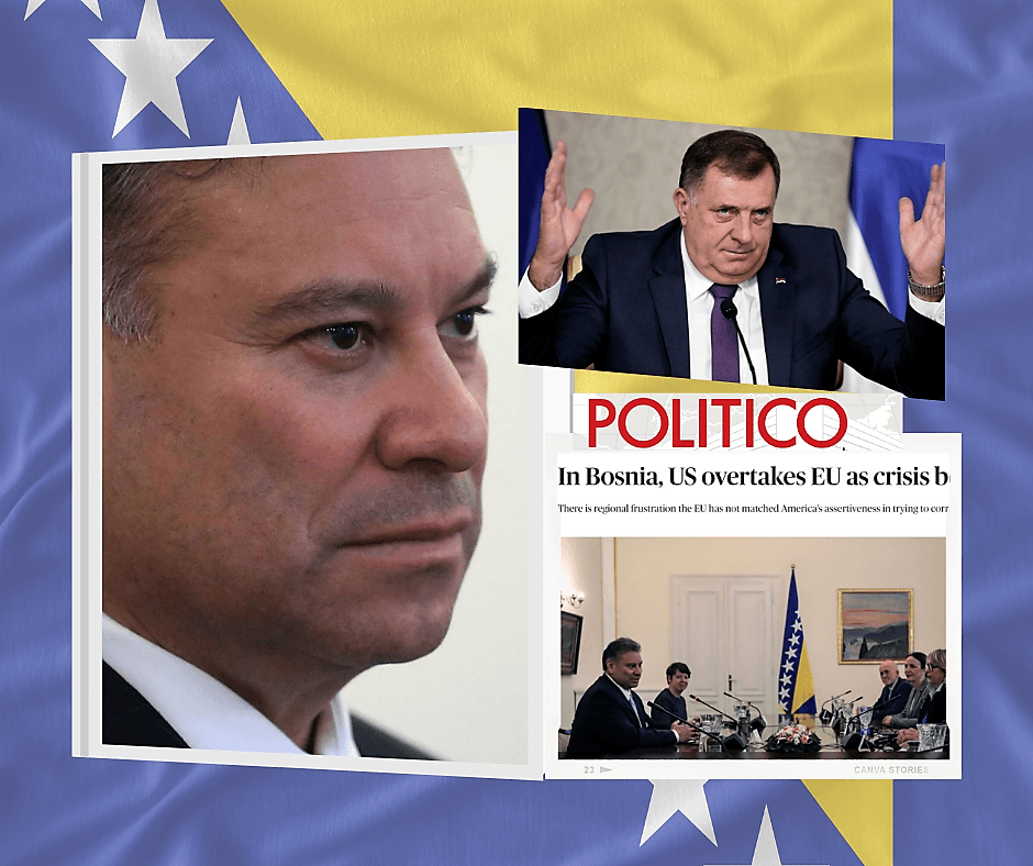 „Politico“ analiza: Suzdržana Evropa i Eskobar sa najavom ..."sankcija koje će uključit firme bliske Dodiku“