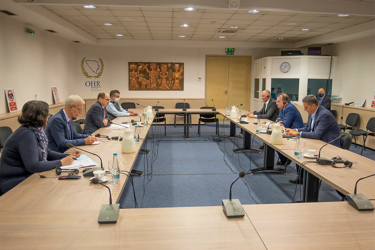 Šmit se sastao sa delegacijom SDP-a predvođenom Nerminom Nikšićem
