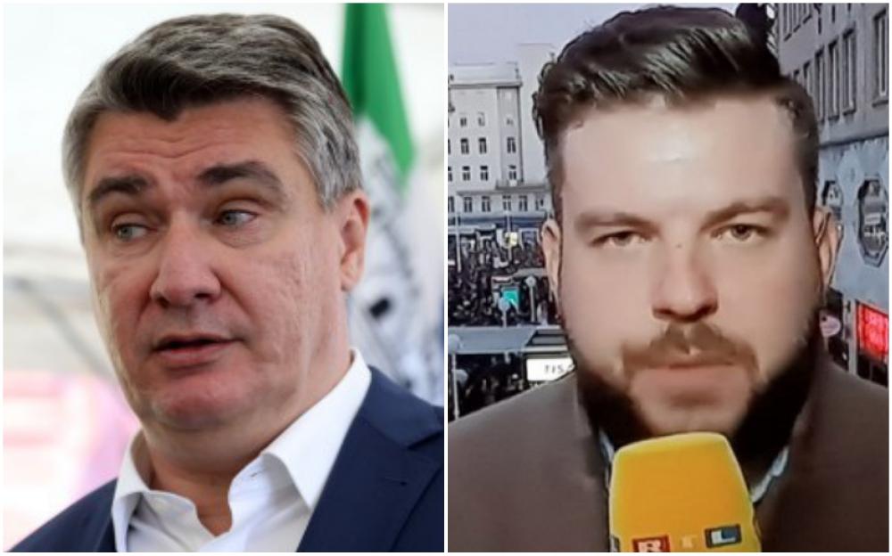 Milanović osudio napade na novinare na današnjim protestima u Zagrebu