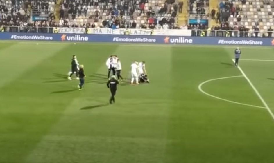 Incident zasjenio derbi: Brutalno nokautiran navijač Rijeke koji je udario pomoćnog trenera Hajduka