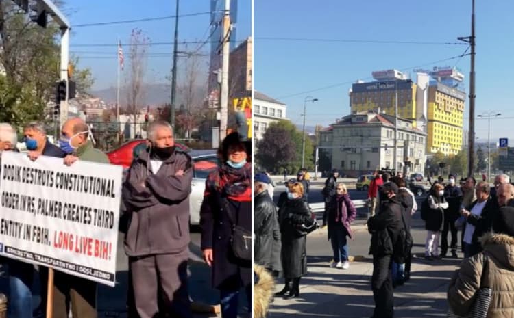 Danas protesti građana u Sarajevu