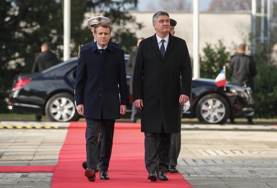 Sastali se Makron i Milanović: Nepravedno je što sam tek ja prvi francuski predsjednik u Hrvatskoj