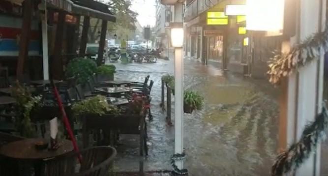 Potop u Splitu, zatvorene neke ceste u Dalmaciji, stižu obilne kiše, negdje i snijeg