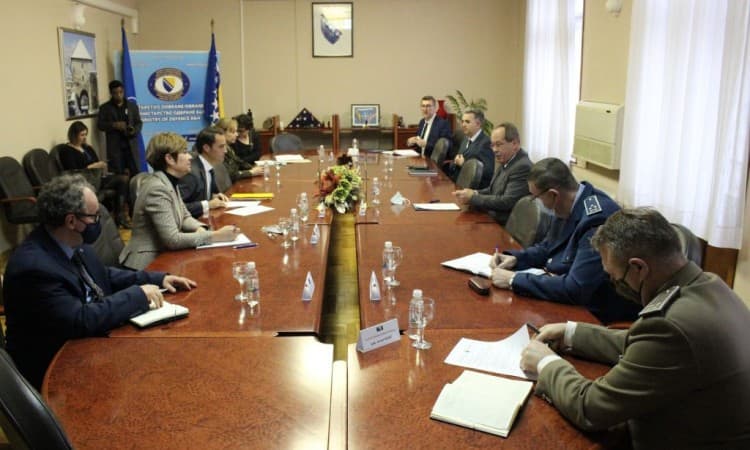 Podžić sa Kolominom: Započet proces modernizacije OSBiH