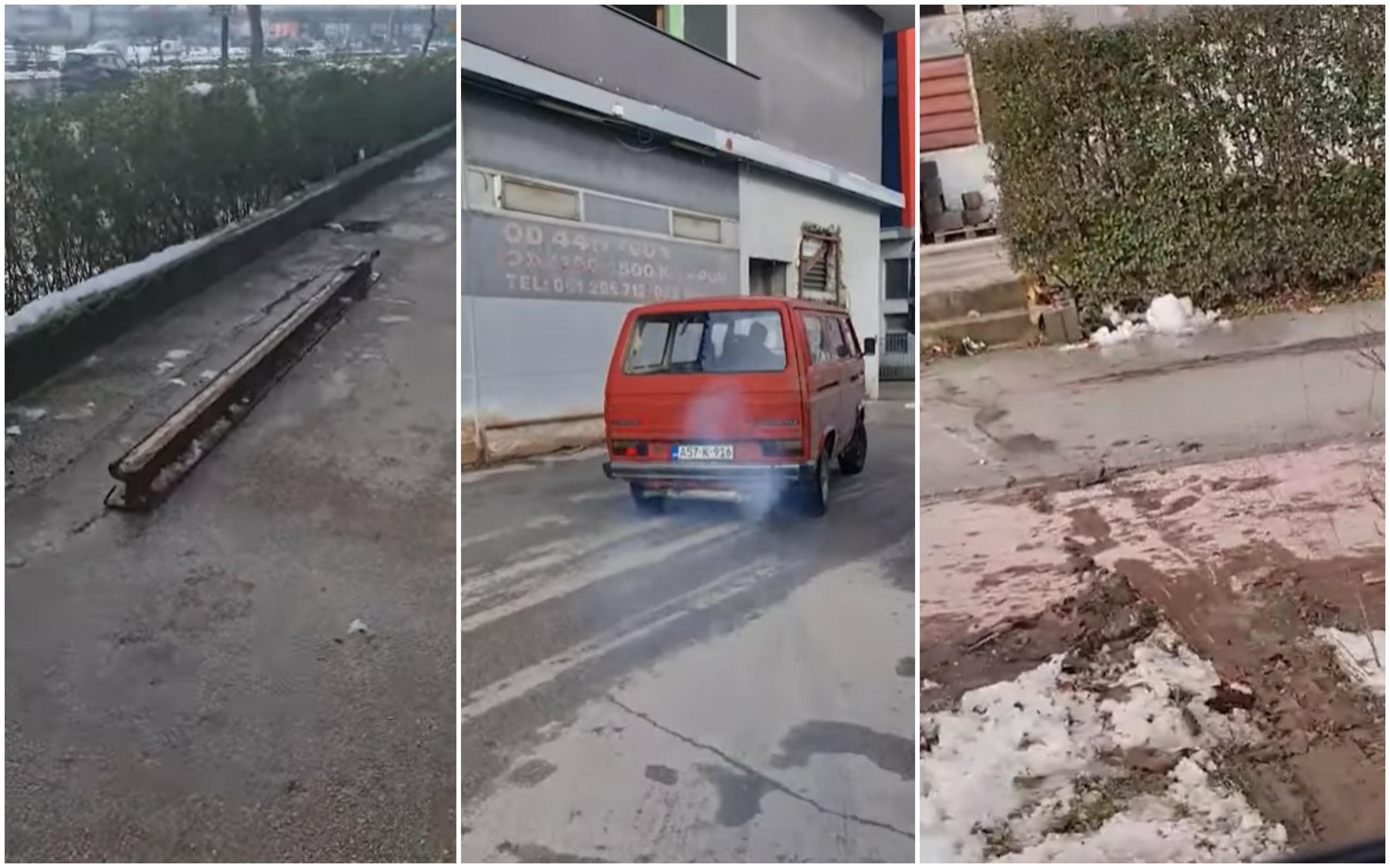 Šokantno: Usred bijela dana pokušali ukrasti tramvajsku šinu, građani ih spriječili!